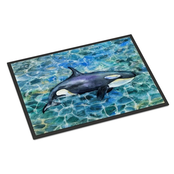 Carolines Treasures 24 x 36 in. Killer Whale Orca Indoor or Outdoor Mat BB5334JMAT - main